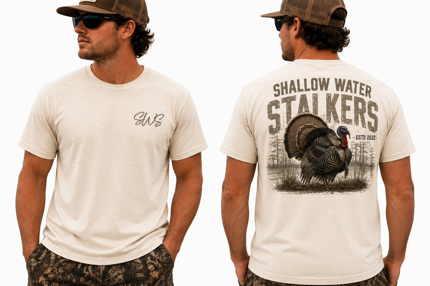 Turkey Hunt Tee | Shallow Water Stalkers