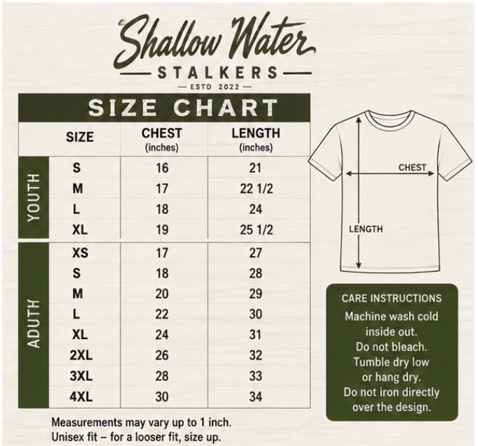 Shallow Water Stalkers Classic Duck Camo Tee