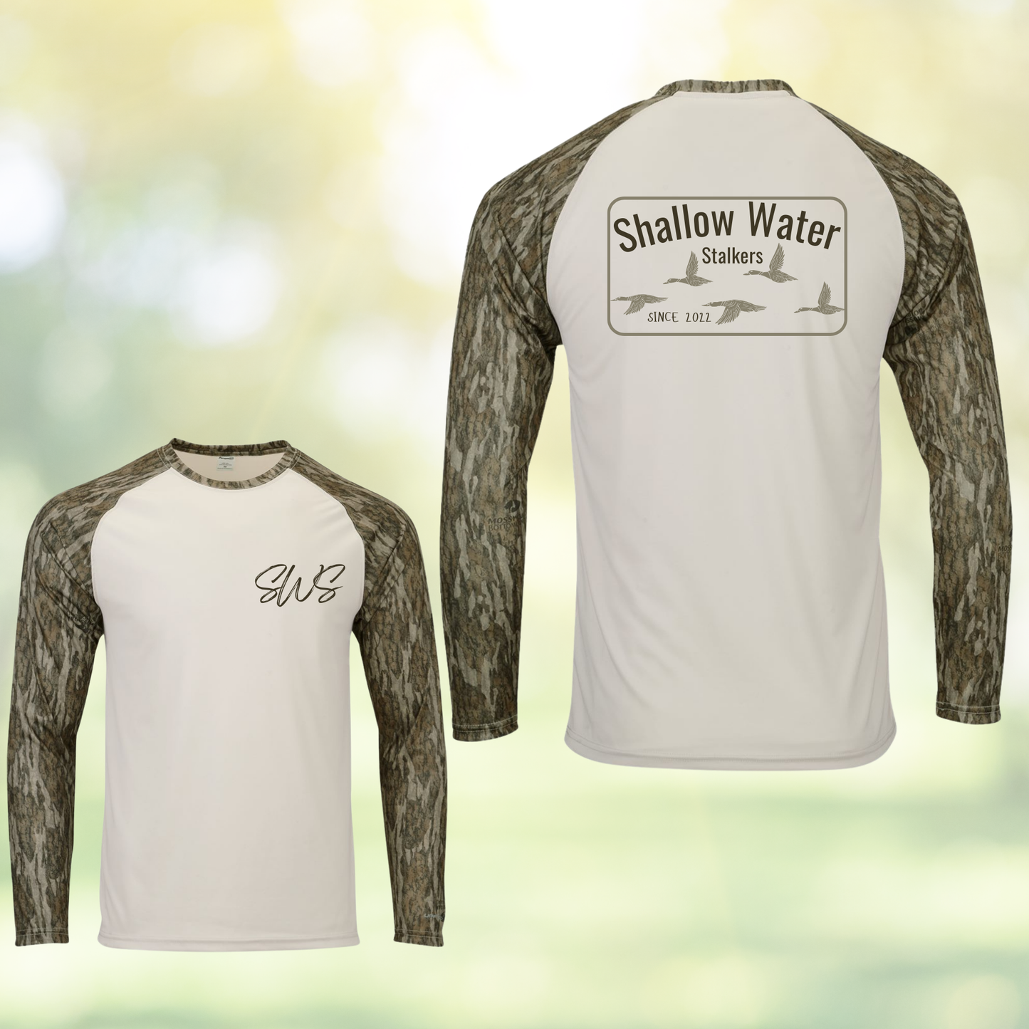 Long Sleeve Bottomland Camo