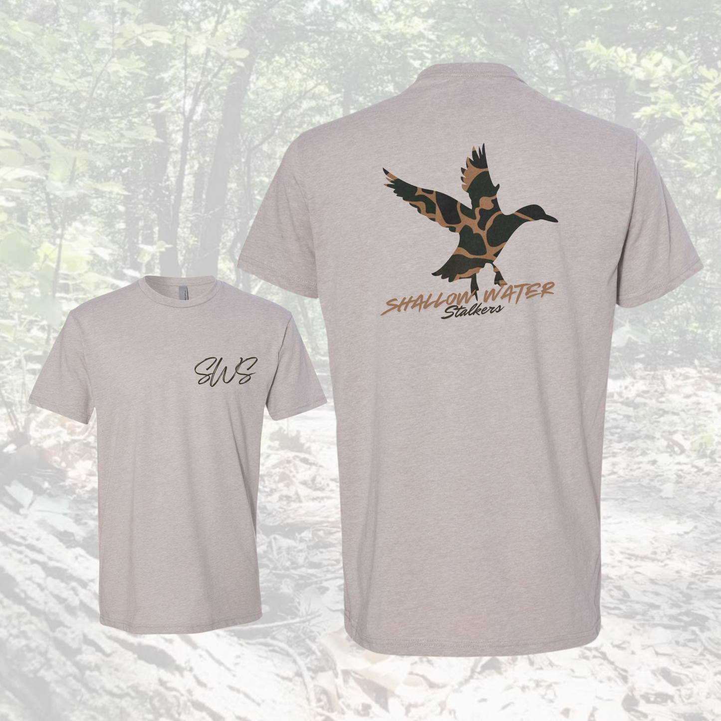 Camo Flying Mallard Tee