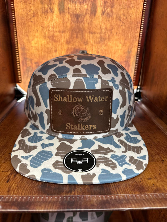 Blue Camo 7 Panel - Turkey Patch