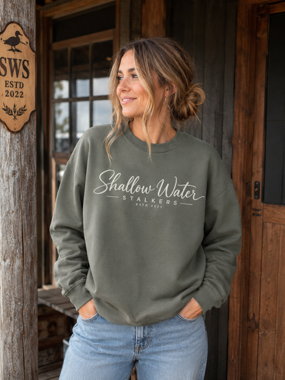 Shallow Water Stalkers Signature Crewneck Sweatshirt
