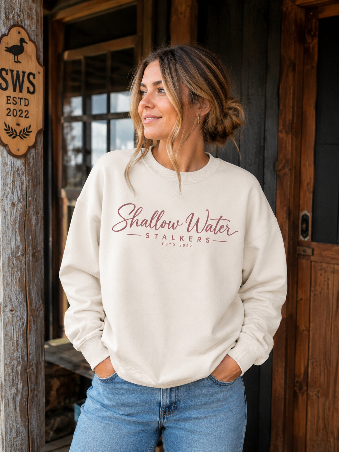 Shallow Water Stalkers Signature Crewneck Sweatshirt
