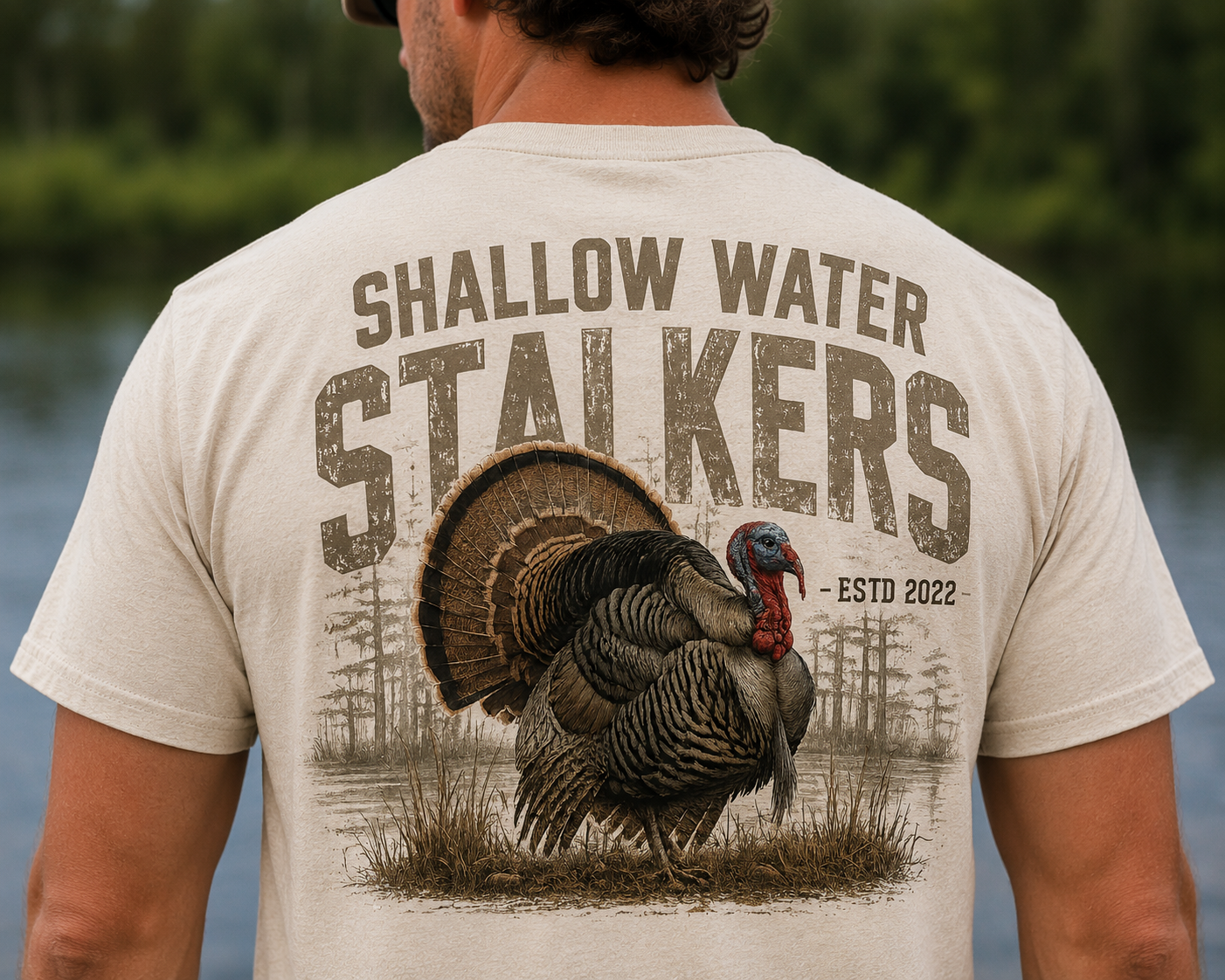 Turkey Hunt Tee | Shallow Water Stalkers