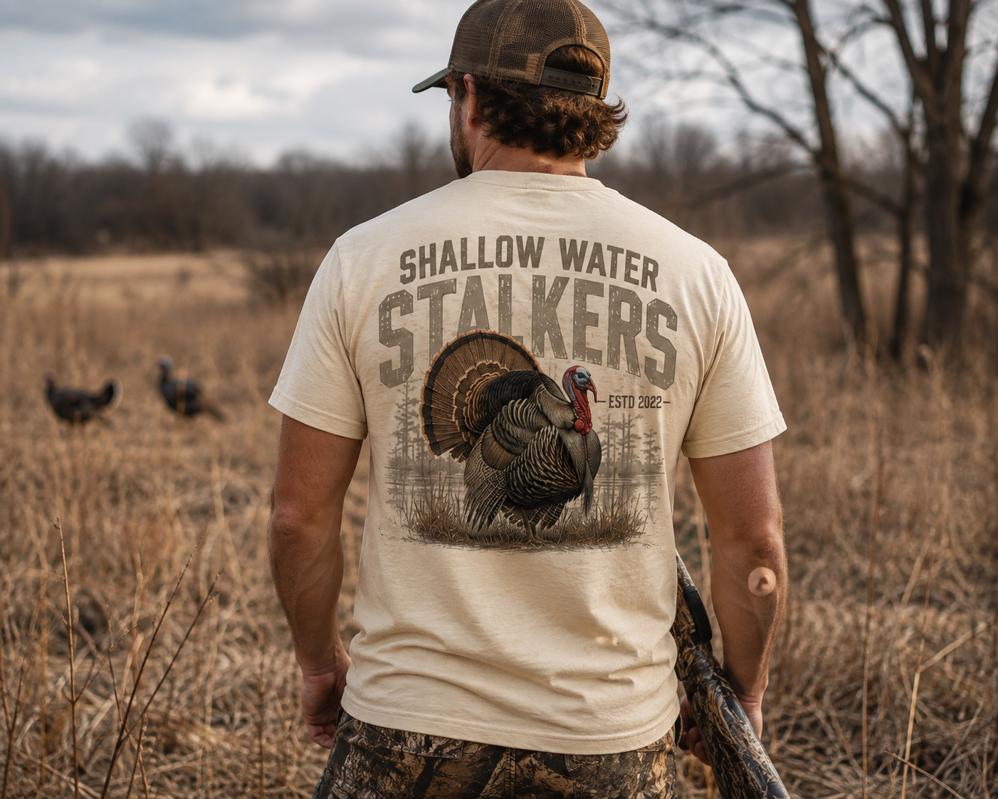 Turkey Hunt Tee | Shallow Water Stalkers
