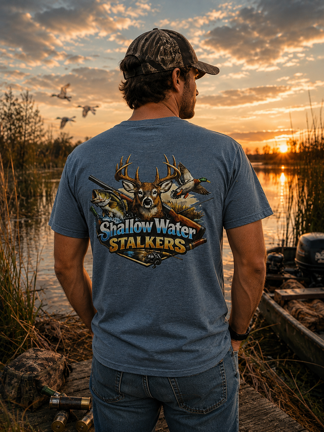 Deer & Duck Tee / Shallow Water Stalkers
