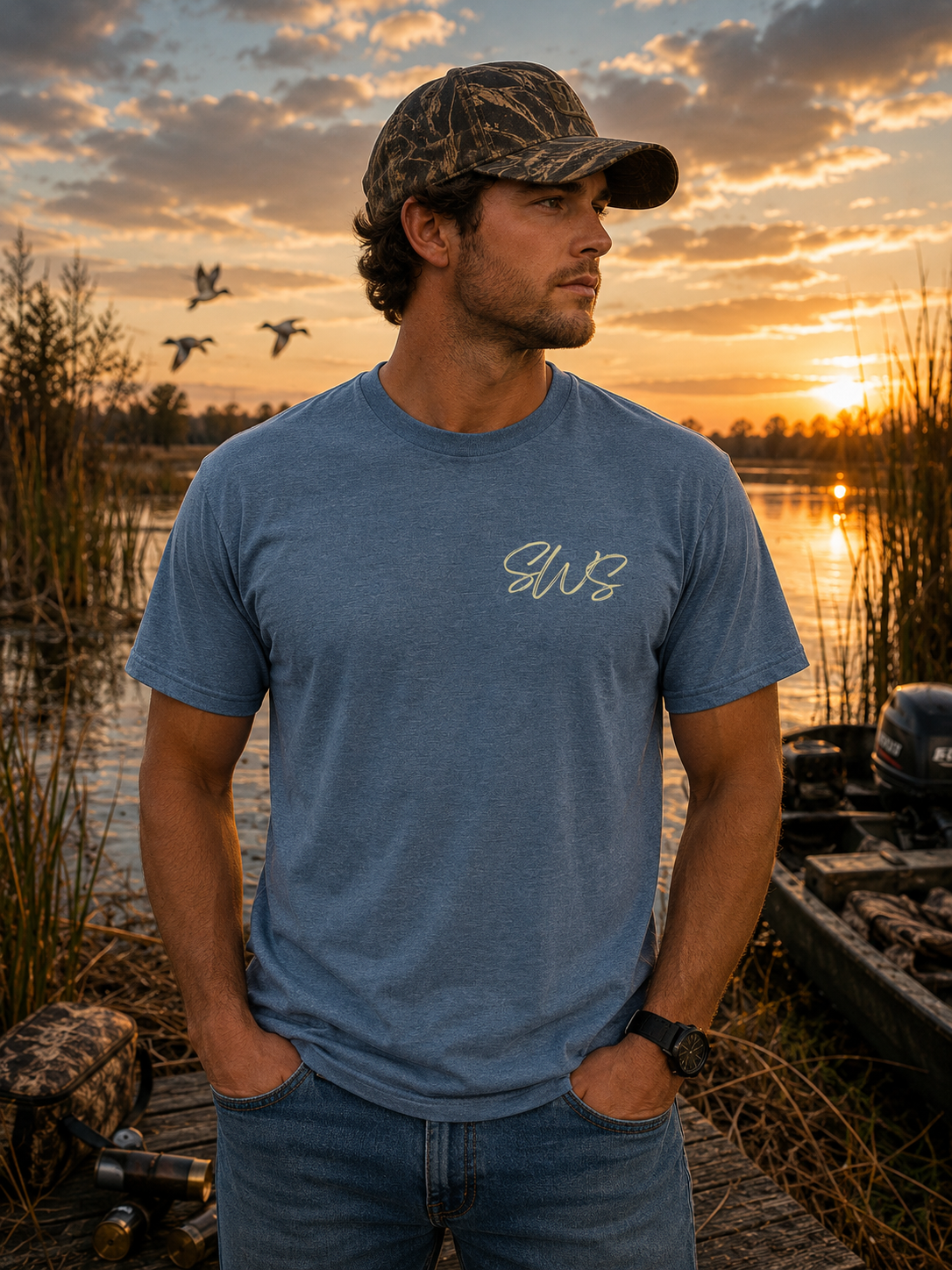 Deer & Duck Tee / Shallow Water Stalkers