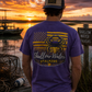 Purple & Gold Crab Tee / Shallow Water Stalkers