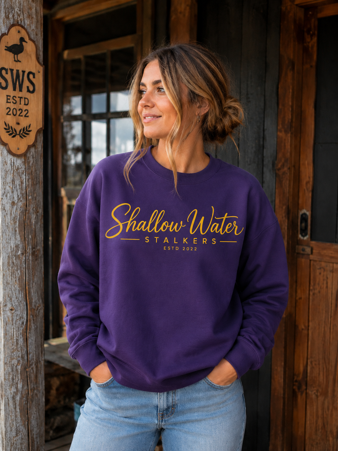 Shallow Water Stalkers Signature Crewneck Sweatshirt
