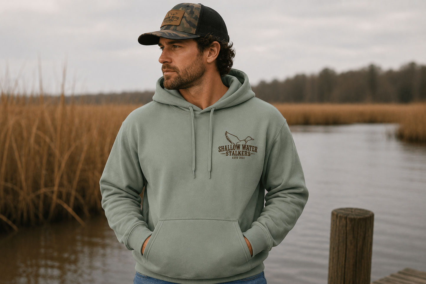 Shallow Water Stalkers Heritage Duck Hoodie