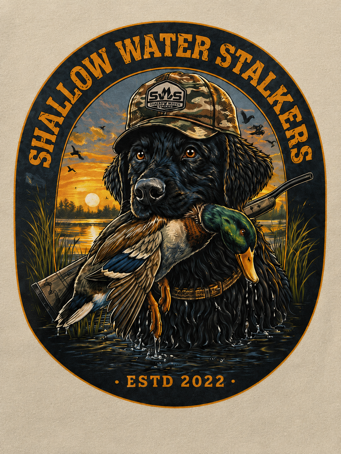 Shallow Water Stalkers® "The Retriever" Tee