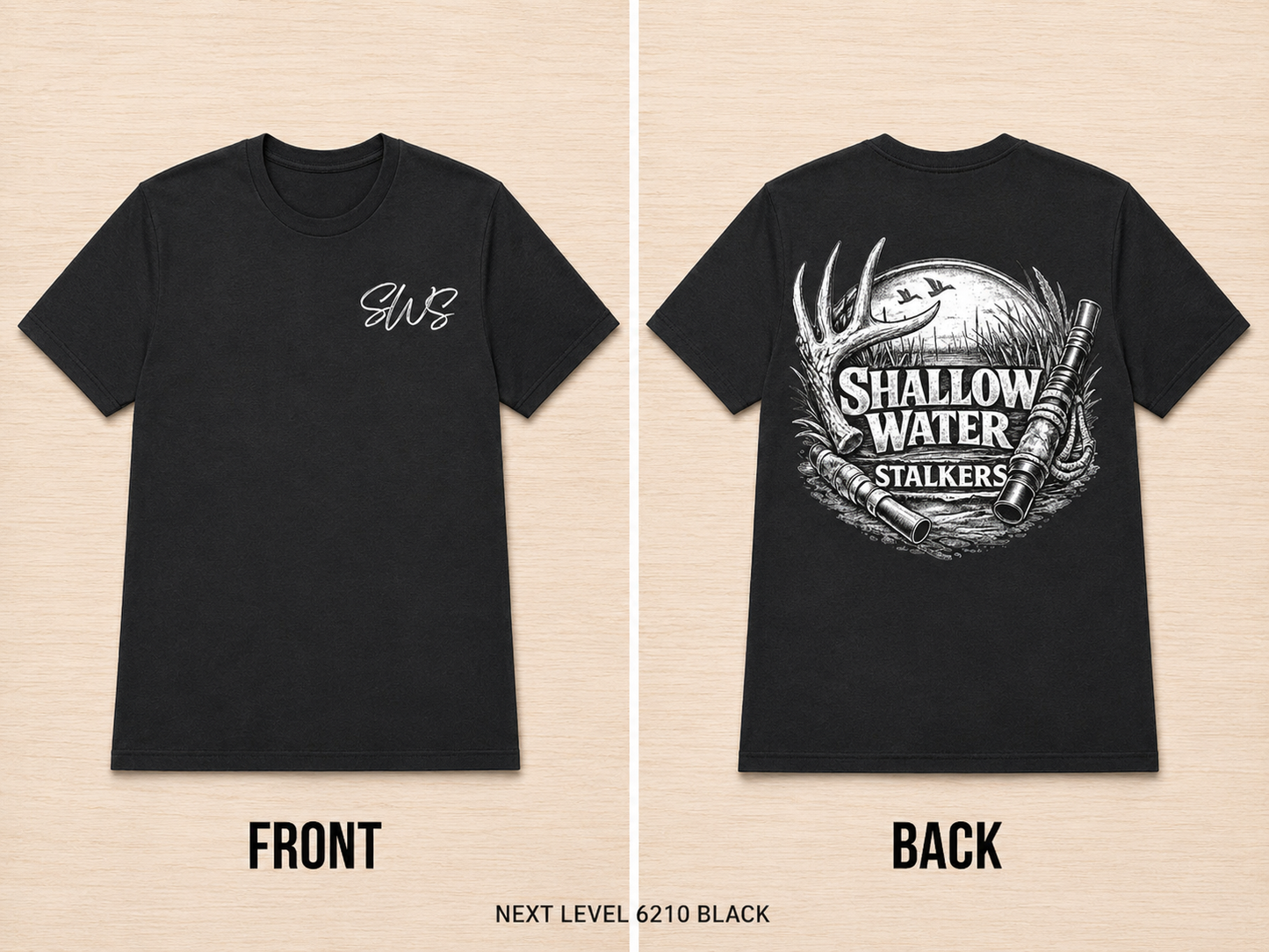 Marsh Heritage Duck Hunting T-Shirt | Shallow Water Stalkers