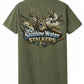 Shallow Water Stalkers Deer & Duck Sage Heavyweight T-Shirt – 1717