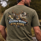 Shallow Water Stalkers Deer & Duck Sage Heavyweight T-Shirt – 1717