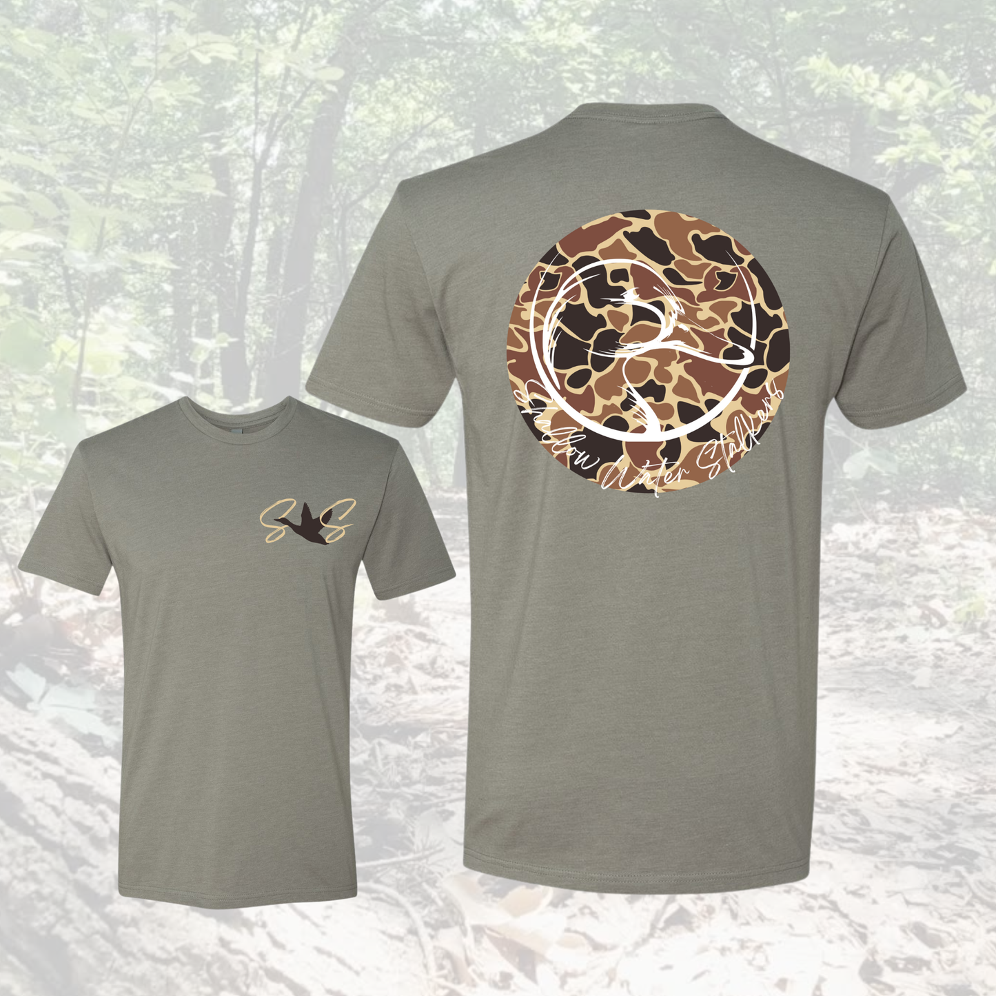 Circle Camo Duck Tee