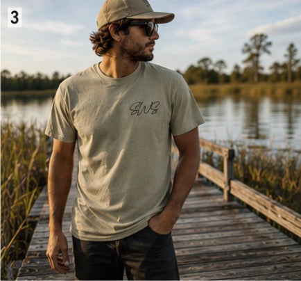 Camo Mud Boat Tee | Shallow Water Stalkers