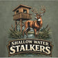 Shallow Water Stalkers™ Swamp Buck Tee – Moss | Comfort Colors 1717